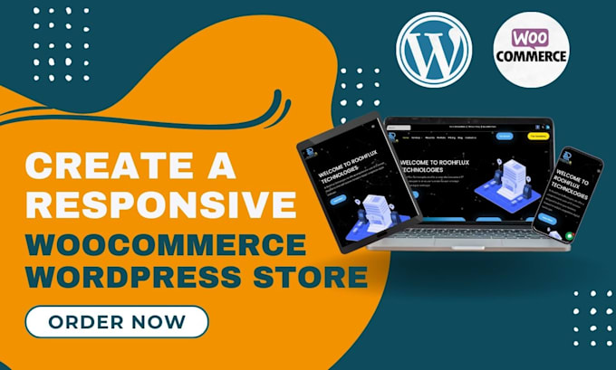 Gig Preview - Create a responsive woocommerce wordpress store