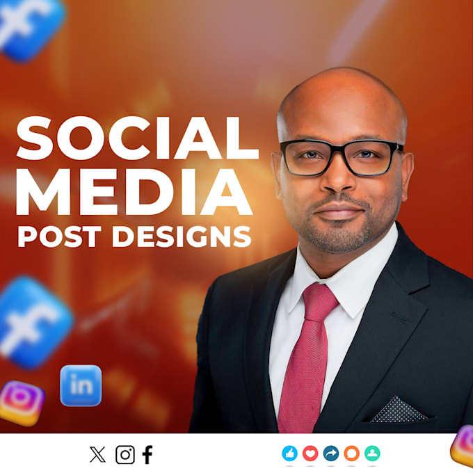 Gig Preview - Create social media post design