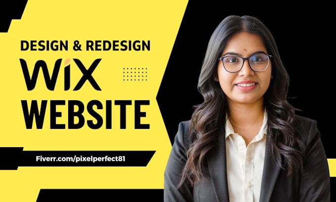 Gig Preview - Develop wix website design or wix redesign