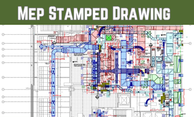 Gig Preview - Provide mep stamped drawing mechanical, electrical, and plumbing stamp for solar