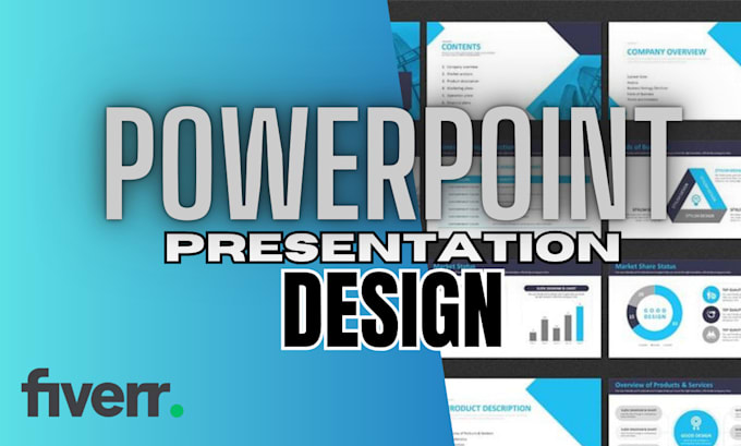 Gig Preview - Design a professional powerpoint presentation for your company overview business