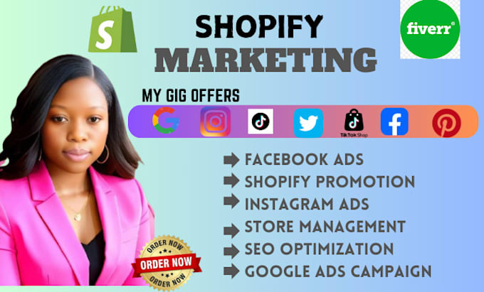 Bestseller - boost shopify marketing sales do facebook ads,instagram ads, tiktok ads to store