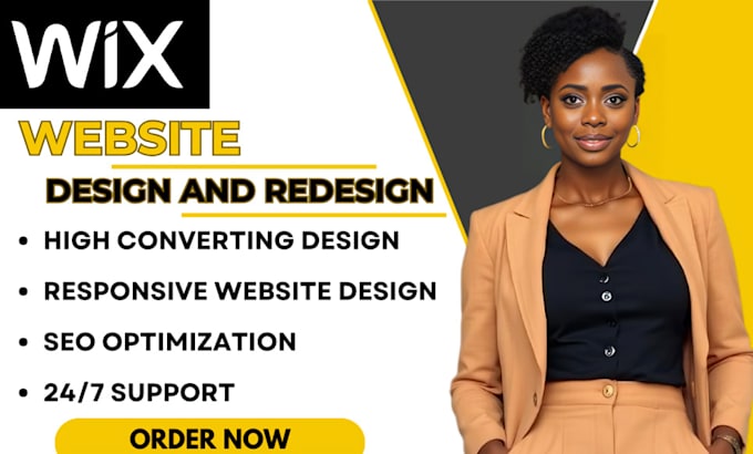 Gig Preview - Wix website redesign wix website design wix website redesign wix website design