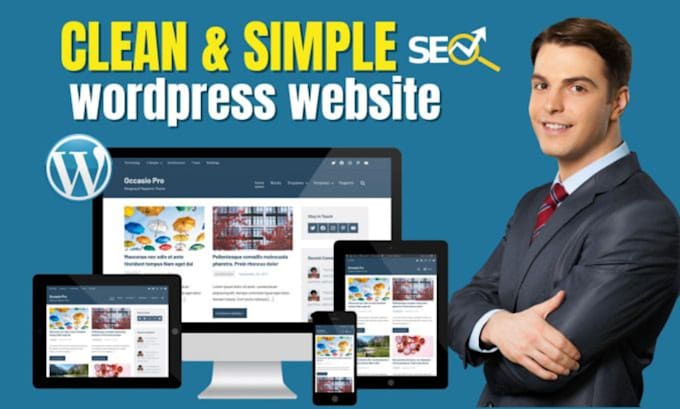 Bestseller - do clean and modern wordpress website design and development