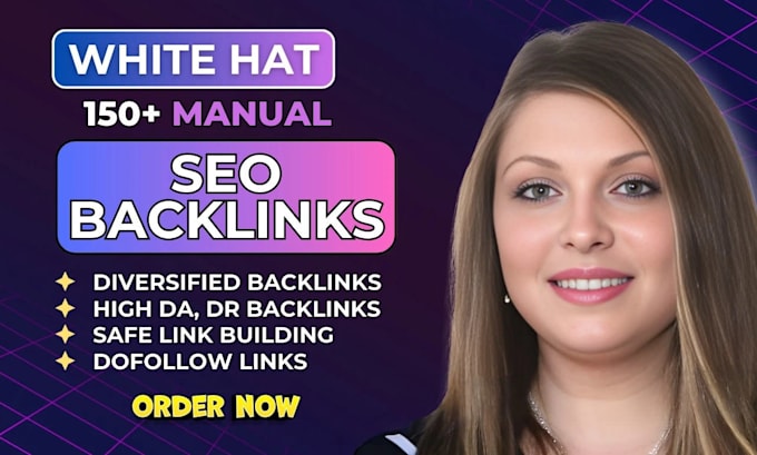 Gig Preview - Do white hat dofollow SEO backlinks service for top google ranking