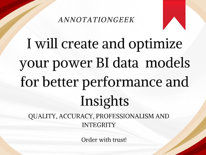 Gig Preview - Build and optimize power bi models for better performance and insights