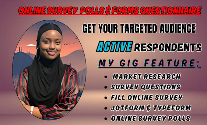 Bestseller - obtain a real audience to complete your online survey questionnaire and polls