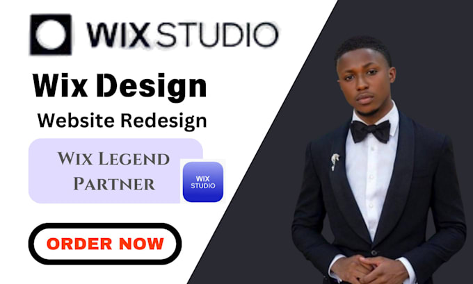 Gig Preview - Professionally design wix studio