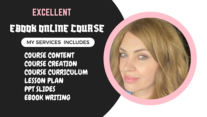 Gig Preview - Do online course content, course lesson, training slides on thinkific website