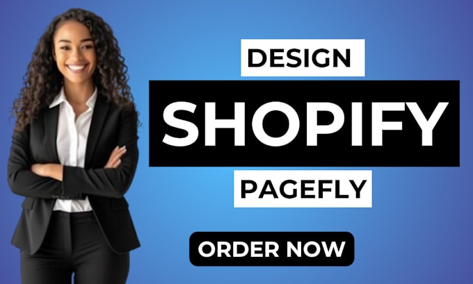 Gig Preview - Design highconverting shopify landing pages with pagefly or gempages