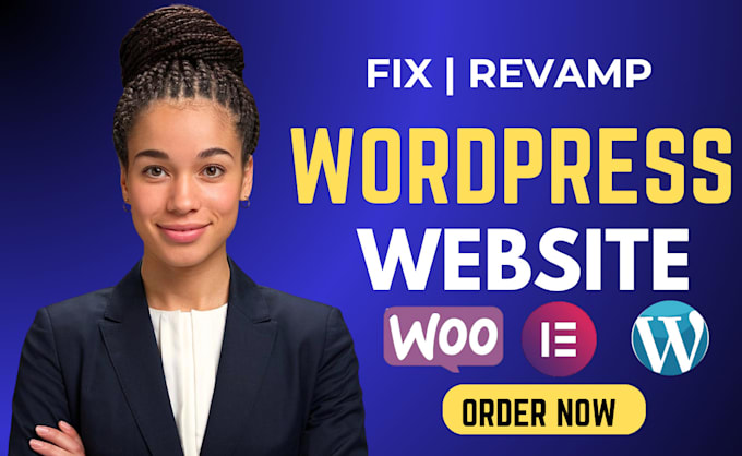 Bestseller - wordpress website design wordpress revamp wordpress design fix wordpress SEO