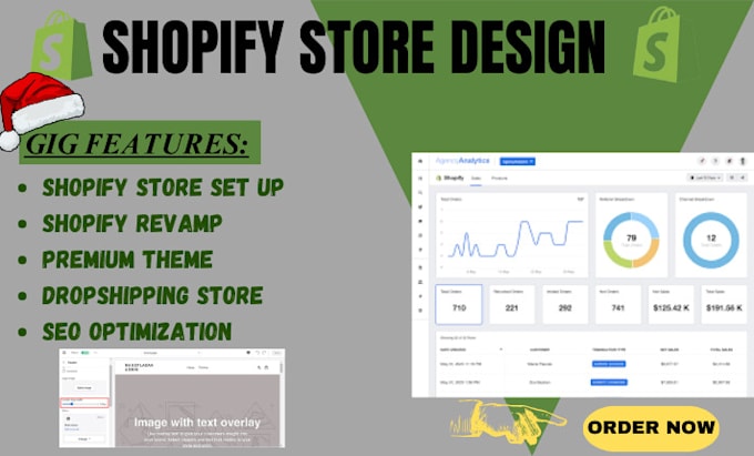 Gig Preview - Design shopify website redesign shopify website redesign shopify store design