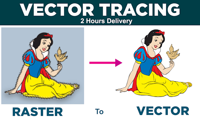 Gig Preview - Trace raster image to vector, convert or redraw logo