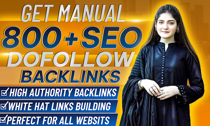 Gig Preview - Provide high authority da manual white hat SEO do follow backlinks