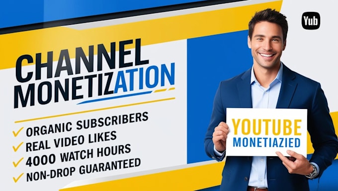 Bestseller - do usa, uk subscription complete channel monetization youtube video playlist