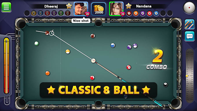 Gig Preview - Do 8 ball billiard and snookers multiplayer game, cheese