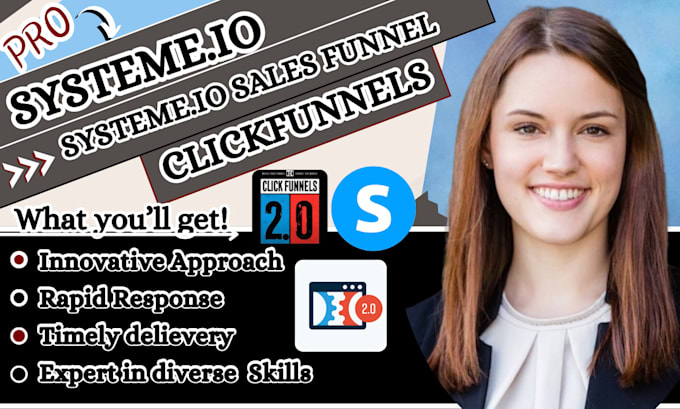 Bestseller - do systeme io landing page, clickfunnel 2 0, systeme io sales funnel