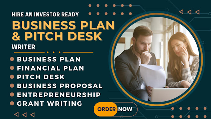 Bestseller - write a professional start up business plan, pitch desk, do ppt slides for you