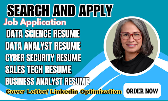 Gig Preview - Search and apply data software engineer data analyst USA jobs application