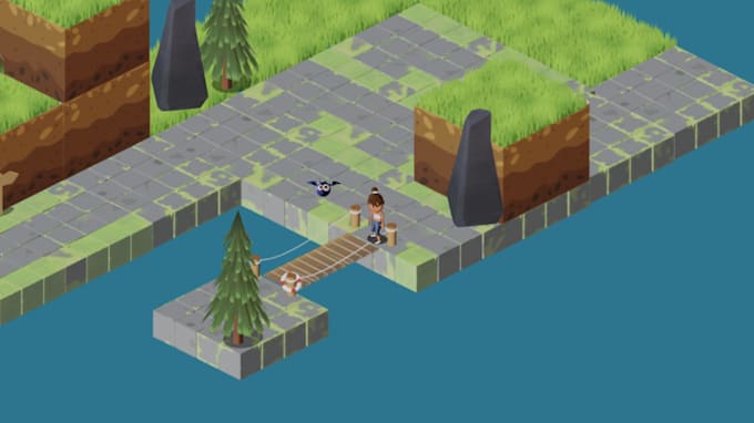 Gig Preview - Develop 2d game using gdevelop in pixel art style