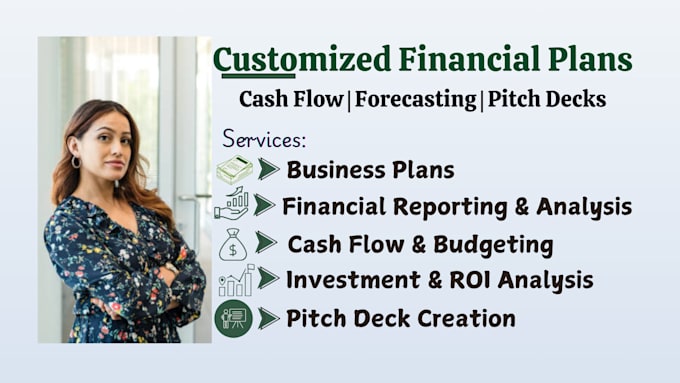 Bestseller - do financial plan with cash flow analysis, forecasting, business plan,pitch deck