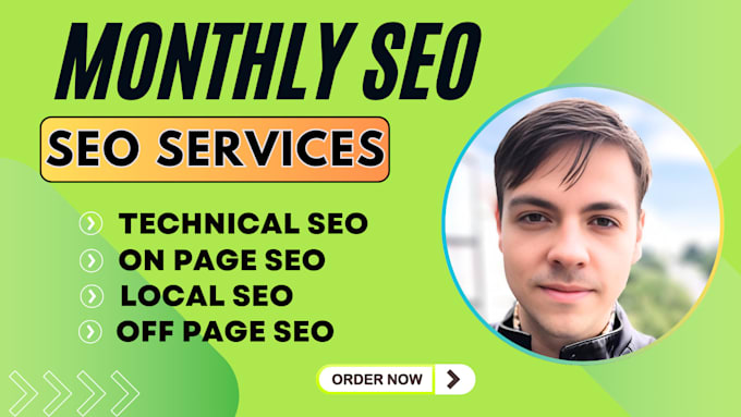 Gig Preview - Do complete monthly SEO service to get 1st page on google