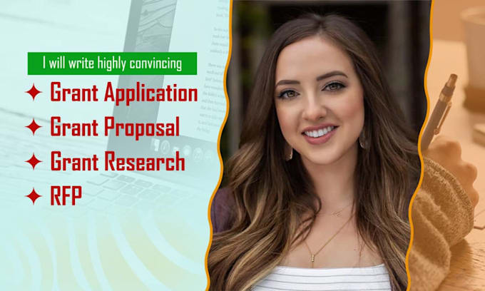 Gig Preview - Write a highly converting grant proposal, tailored research, and application