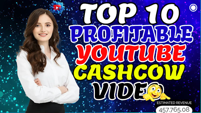 Bestseller - create monetized youtube automation, top 10 cash cow video, viral faceless video