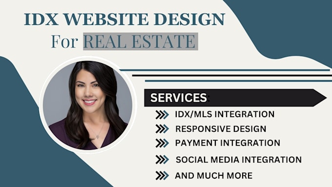 Gig Preview - Design real estate websites in wordpress or wix with idx and mls integration