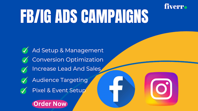 Bestseller - setup manage and optimize facebook and instagram ad campaigns