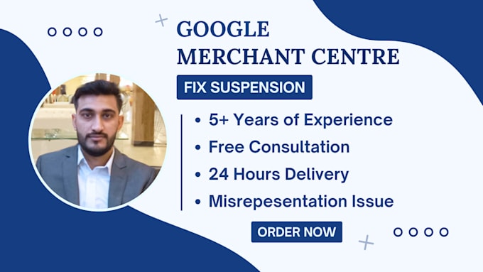 Gig Preview - Fix google merchant center suspension, shopping ads setup