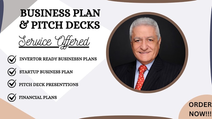 Gig Preview - Create business plans, proposals, financial plans and startup documents