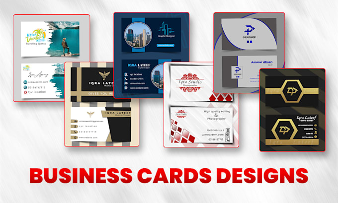 Gig Preview - Create stunning business cards for your business