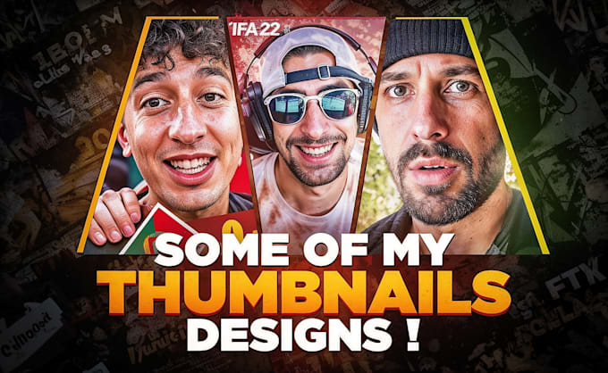 Gig Preview - Design amazing youtube thumbnails to boost your views