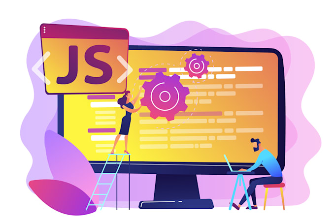 Gig Preview - Doing javascript website for clients which you need