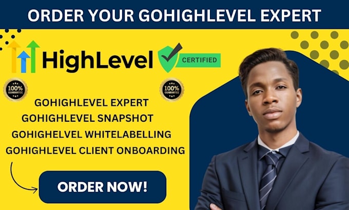 Gig Preview - Do gohighlevel automated onboarding gohighlevel whitelabel snapshot ghl expert