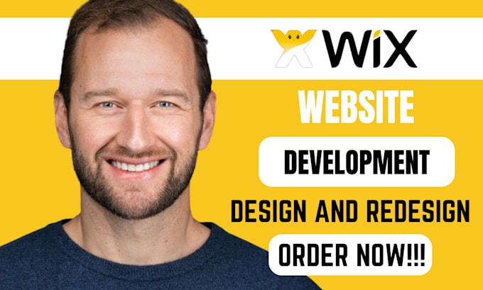 Gig Preview - Build wix website, design wix, redesign wix, website development with wix SEO