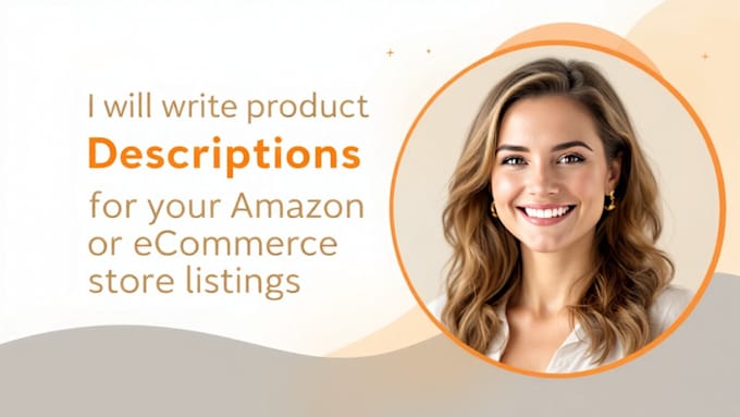 Gig Preview - Write engaging product descriptions for your ecommerce website