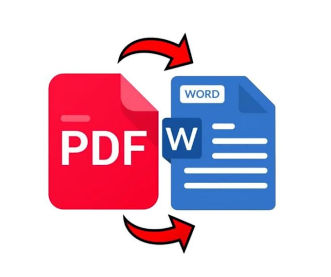 Gig Preview - Convert PDF files into word excel documents