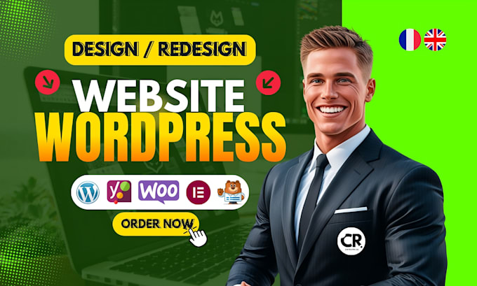 Bestseller - produce a modern premium landing page tailored to your needs with wordpress