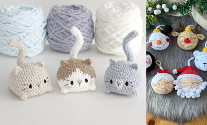 Gig Preview - Detailed amigurumi crochet patterns with picture, pdf and tutorials video etsy