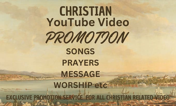 Gig Preview - Do youtube christian gospel video promotion