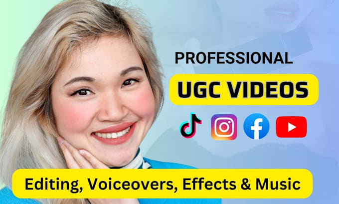 Gig Preview - Create  ugc video ads for your facebook, tiktok and instagram