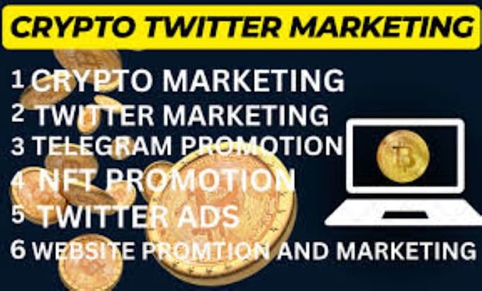 Gig Preview - Crypto twitter x marketing hit 800m crypto related investors tg member meme coin