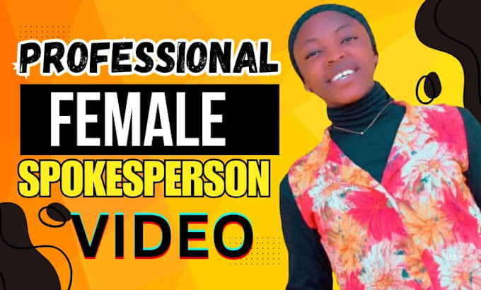 Gig Preview - Create amazing ugc spokesperson video for your business or brand, I am a female