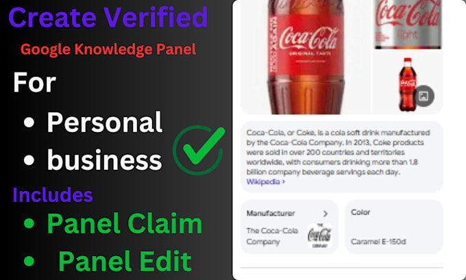 Bestseller - create and claim google knowledge panel, business profile