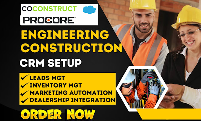 Gig Preview - Do construction pipedrive hubspot coconstruct procore buildertrend jobnimbus CRM