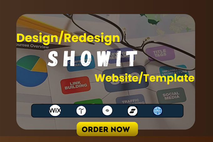 Gig Preview - Design showit website, showit blog SEO, and template customization services