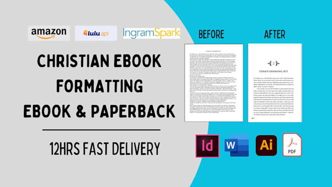 Bestseller - do book formatting and design ebook, magazine, catalog on designrr, indesign