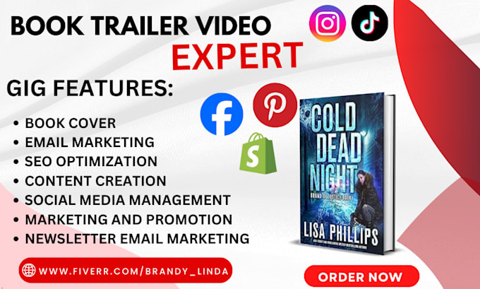 Gig Preview - Create a cinematic book trailer video to captivate readers and boost sales